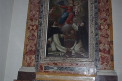 Madonna e il Bambino con Santa Caterina da Siena e San Domenico.