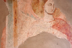 45 Affresco del registro inferiore prima della finestra