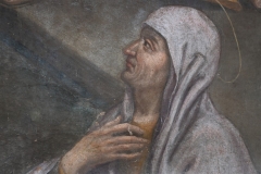 39 Visitazione della Vergine Maria a Sant’Elisabetta - Dettaglio