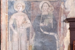 50 Santa Caterina, Madonna in Trono col Bambino e San Michele Arcangelo