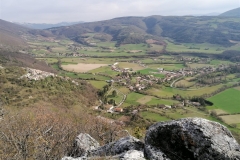 41 Vista della Valle Campiana dall'eremo