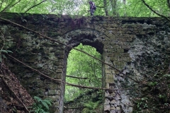 8 Ponte dell'Acquedotto di Tre Cannelle percorso dall’autore