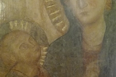 16. Quadro della Madonna del Divino Amore nella chiesa medievale