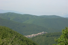 1. Trevi nel Lazio dal monte