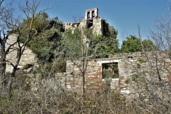 Vista del fronte sinistro