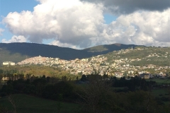 4. La cittadina di Fiuggi vista dal santuario