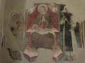 82 Madonna col Bambino su cattedra tra Ssn Nicola da Tolentino e S. Amico