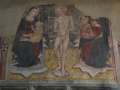 87 San Sebastiano, tra due Madonne sedute in cattedra