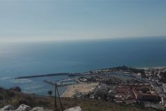 13. Il porto di Terracina visto dall'alto tempio di Giove Anxur