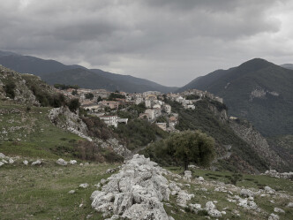 4. Il borgo di Norma visto dall'area archeologica